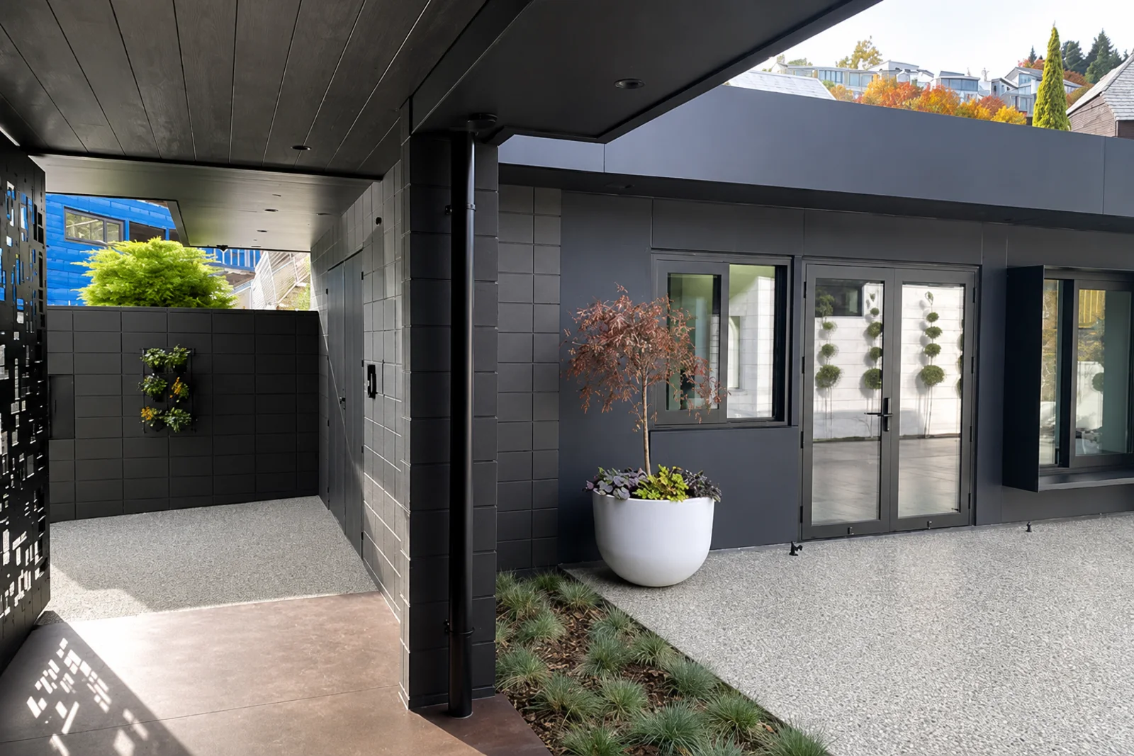 Freshly painted home exterior in Queenstown